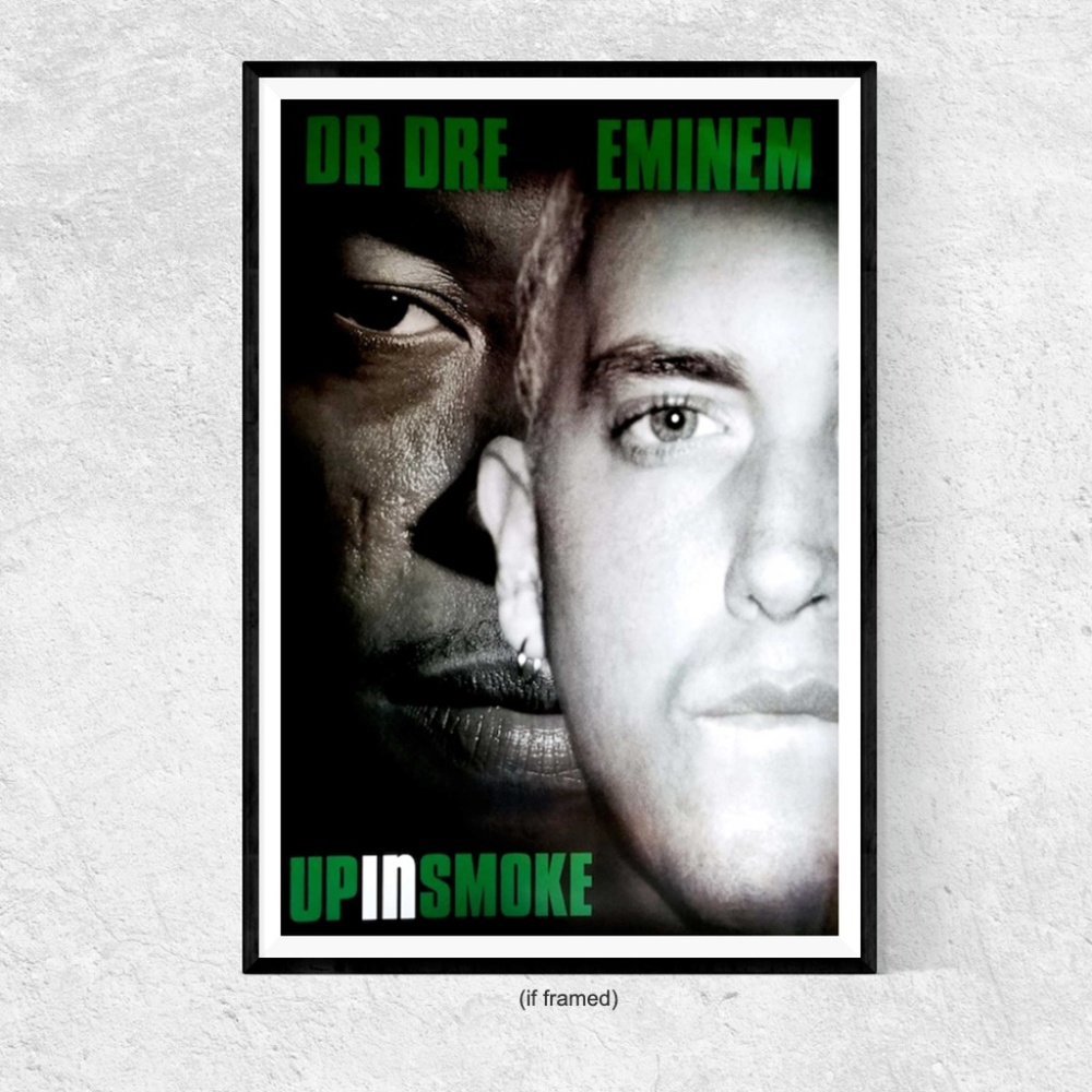 Dr Dre Eminem Poster Large Wall Art Print (24x36)